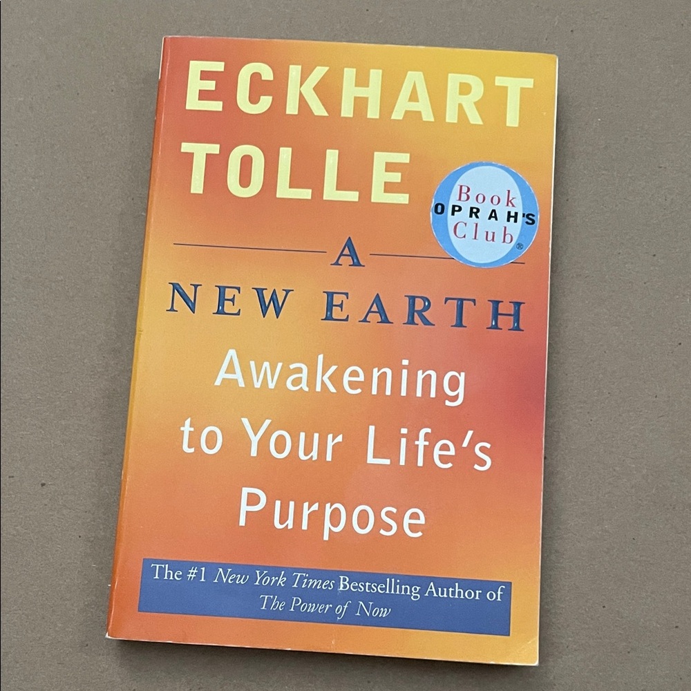 Book - Eckhart Tolle - a new earth